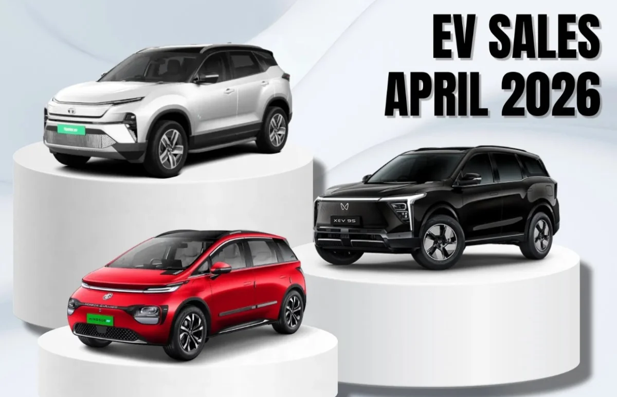 April EV sales data 2026